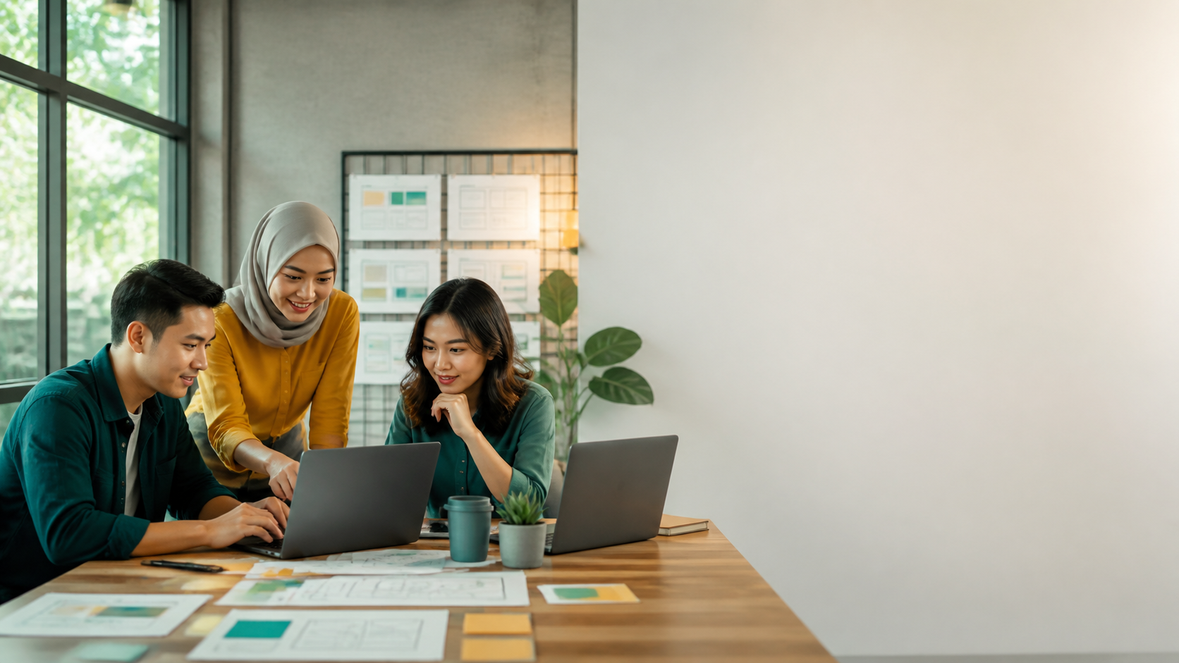 Peserta Skillveda belajar Full-stack Web Development